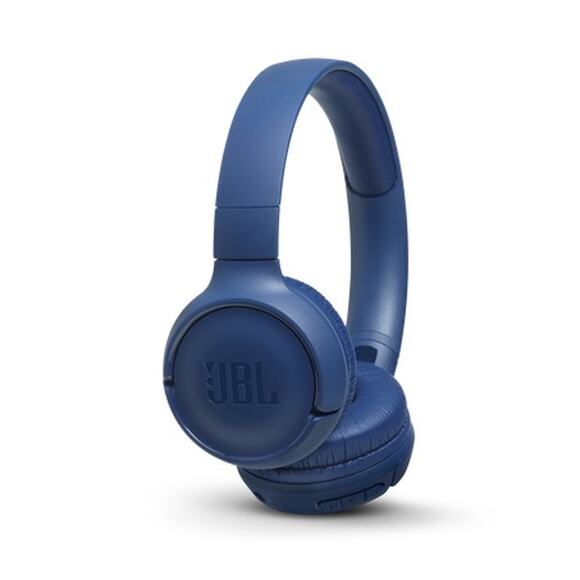 NEW JBL 510T Navy Blue Orange Wireless Bluetooth Over Ear Chunky Headphones - Picture 4 of 14
